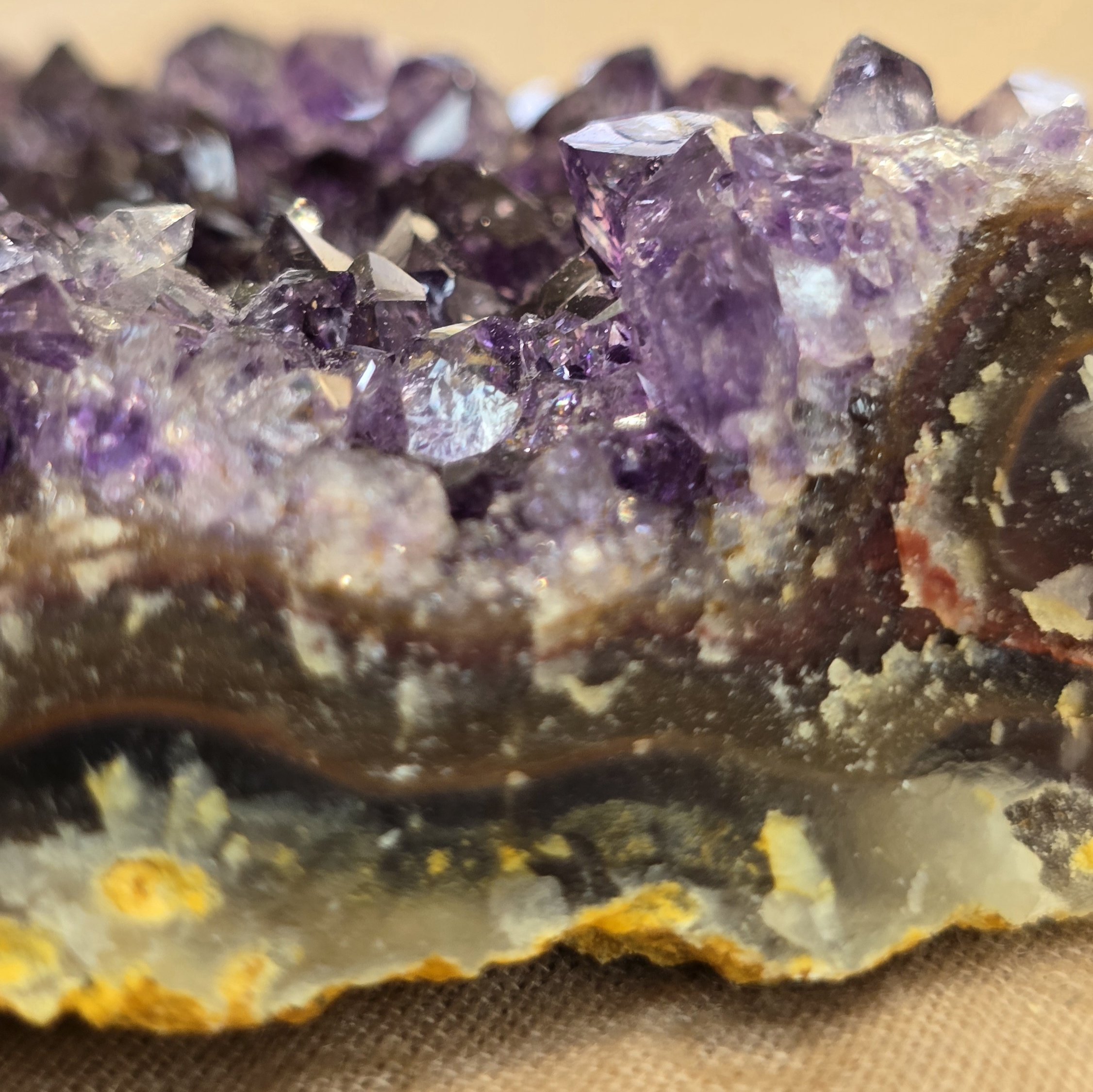 Amethyst Deep Purple Cluster - Specimen A - Image 5