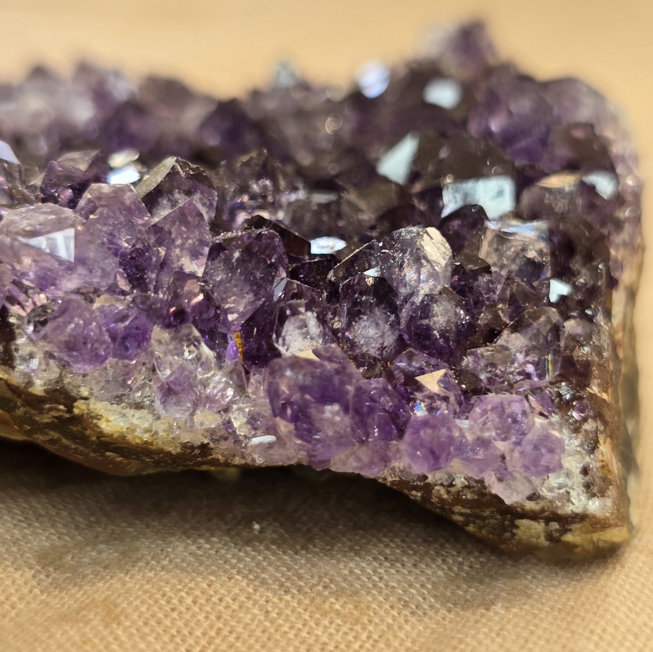 Amethyst Deep Purple Cluster - Specimen A - Image 2