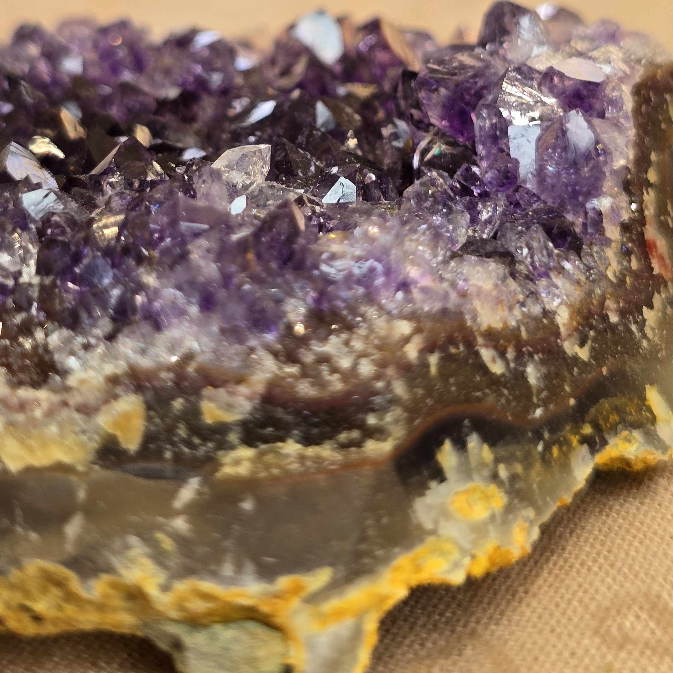 Amethyst Deep Purple Cluster - Specimen A - Image 4