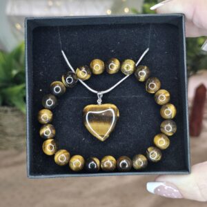 Tiger’s Eye Crystal Gift Set