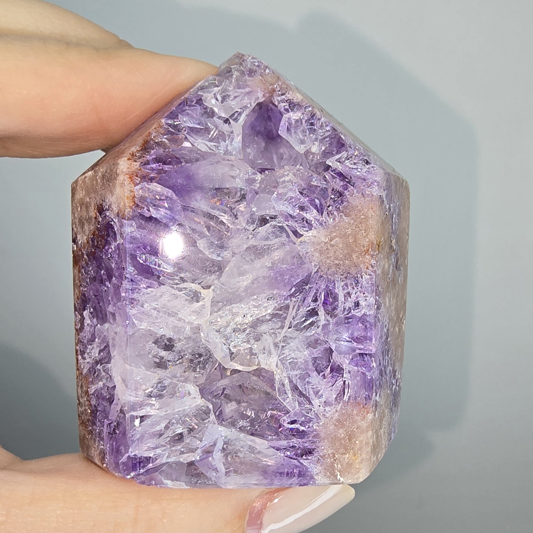 Pink Amethyst Statement Tower - Image 2