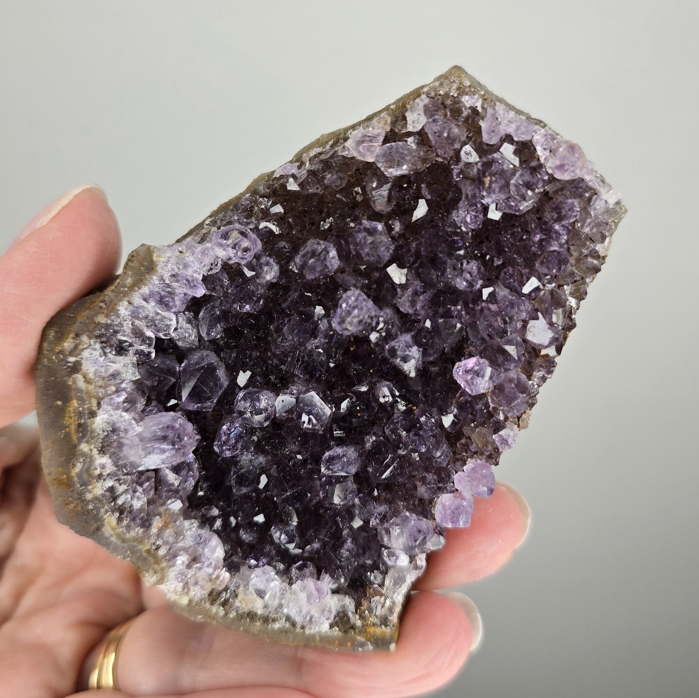 Dark Purple Amethyst Cluster Specimen C - Image 8