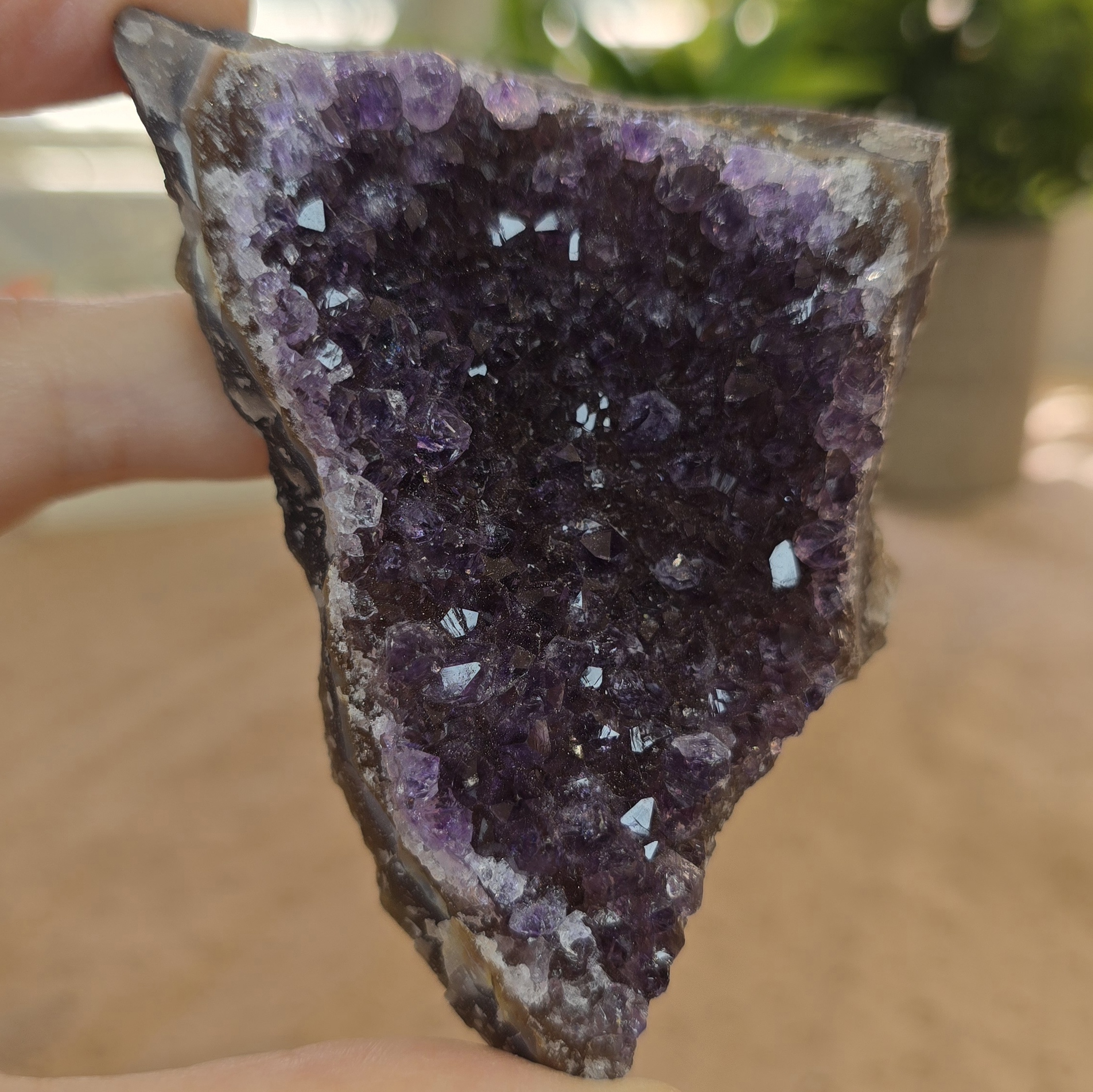 Dark Purple Amethyst Cluster - Specimen F - Image 2