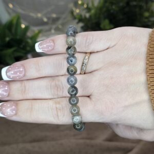 Labradorite 8mm Bracelet – Natural Genuine Labradorite