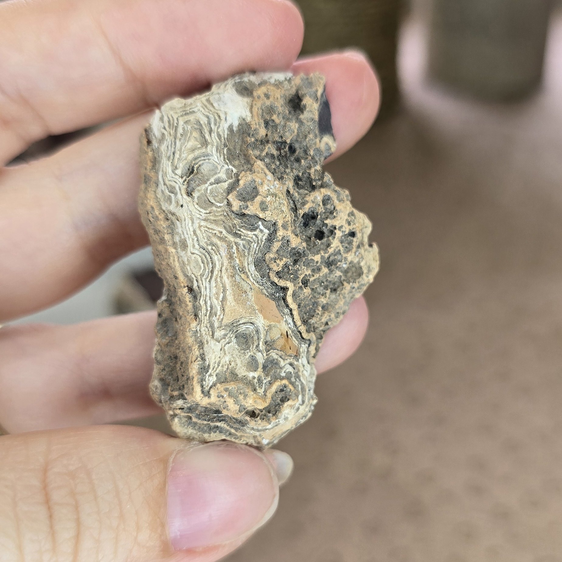 Indonesian Agate Geode Pair - Image 3