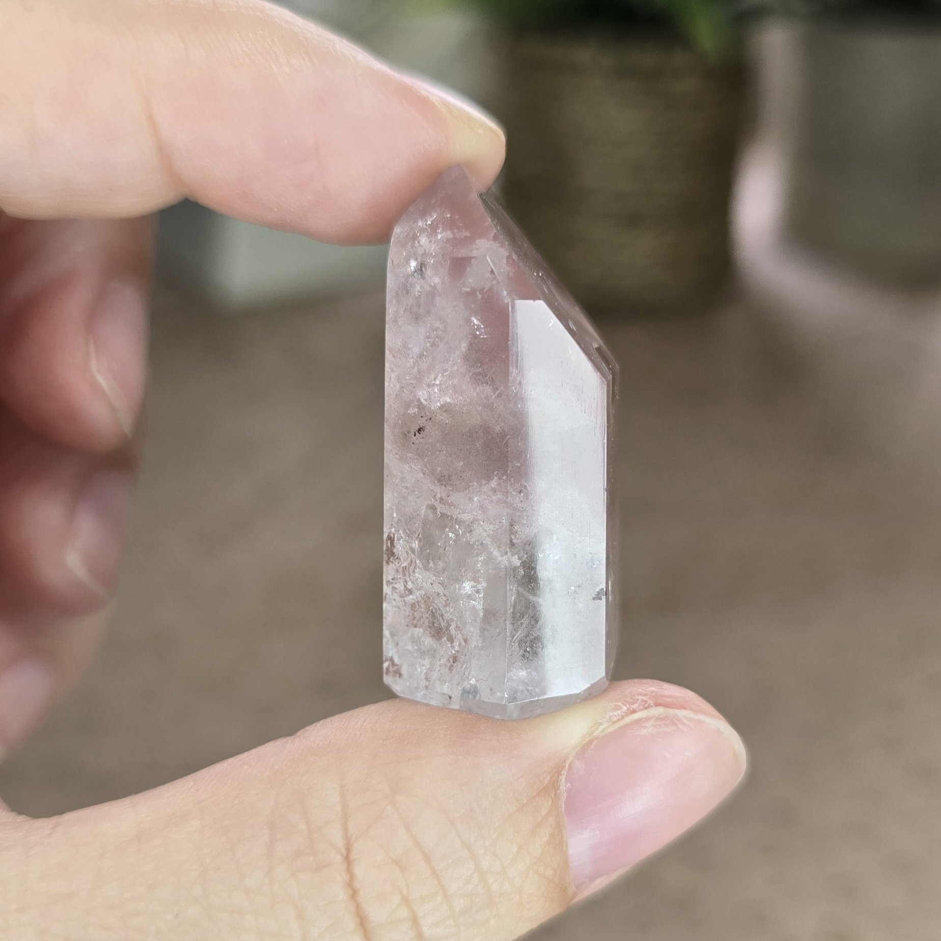 Pink Lithium Quartz Tower - Image 5