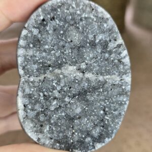 Sugar Amethyst Freeform with Agate Banding