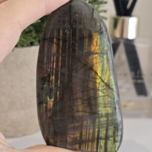 Rainbow Flash Labradorite Freeform Display Piece