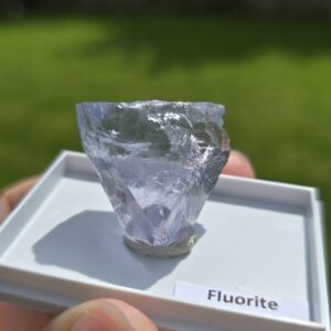 Blue Fluorite Specimen from Caravia Spain