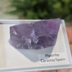 Natural Purple Fluorite Specimen | Caravia, Spain