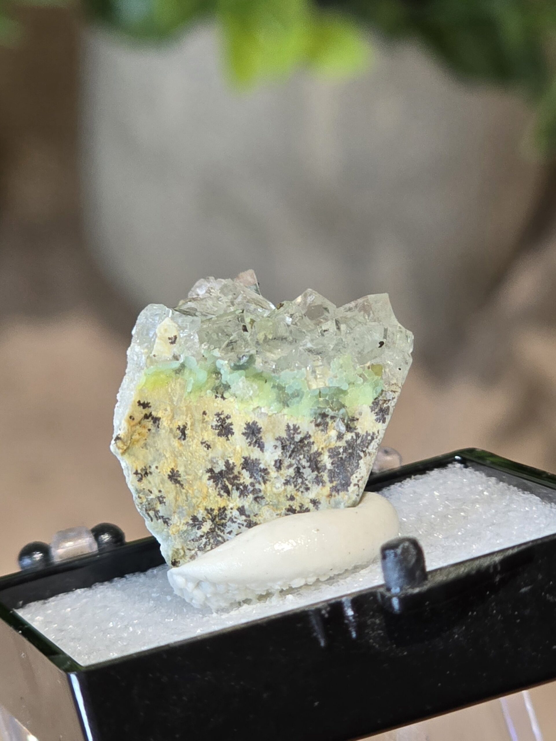 Phantom Fluorite Specimen with Clear Crystals - Image 2